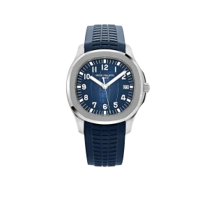 Patek Philippe Aquanaut 42mm 5168G-001 White Gold Blue Dial