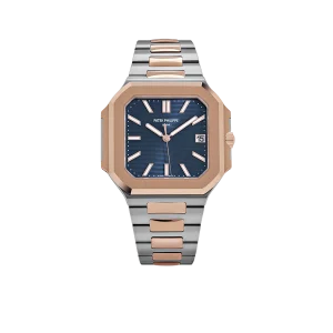 Patek Philippe Cubitus 45mm 5821/1AR-001 Stainless Steel Rose Gold Blue Dial