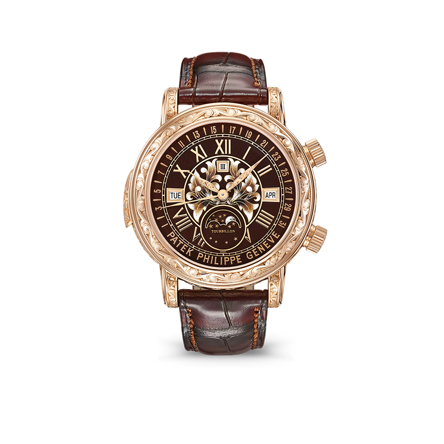 Patek Philippe Grand Complications 44mm 6002R-001 Skymoon Tourbillon Rose Gold