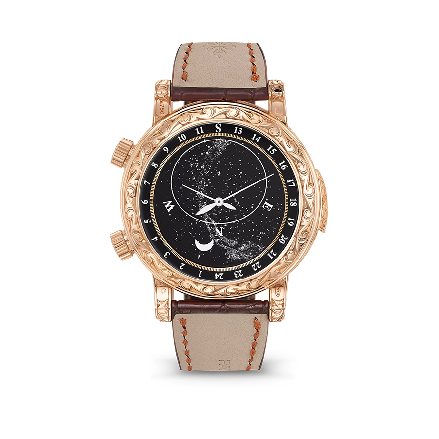 Patek Philippe Grand Complications 44mm 6002R-001 Skymoon Tourbillon Rose Gold - Image 2
