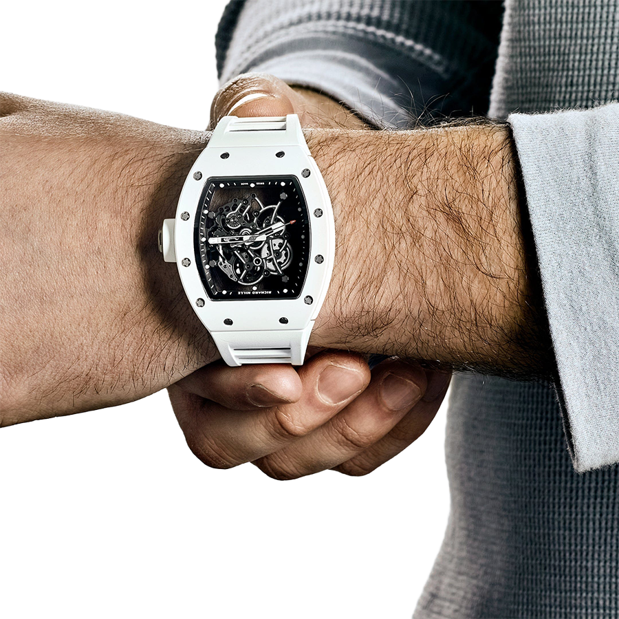 Richard Mille RM 055 Bubba Watson White Ceramic - Image 5