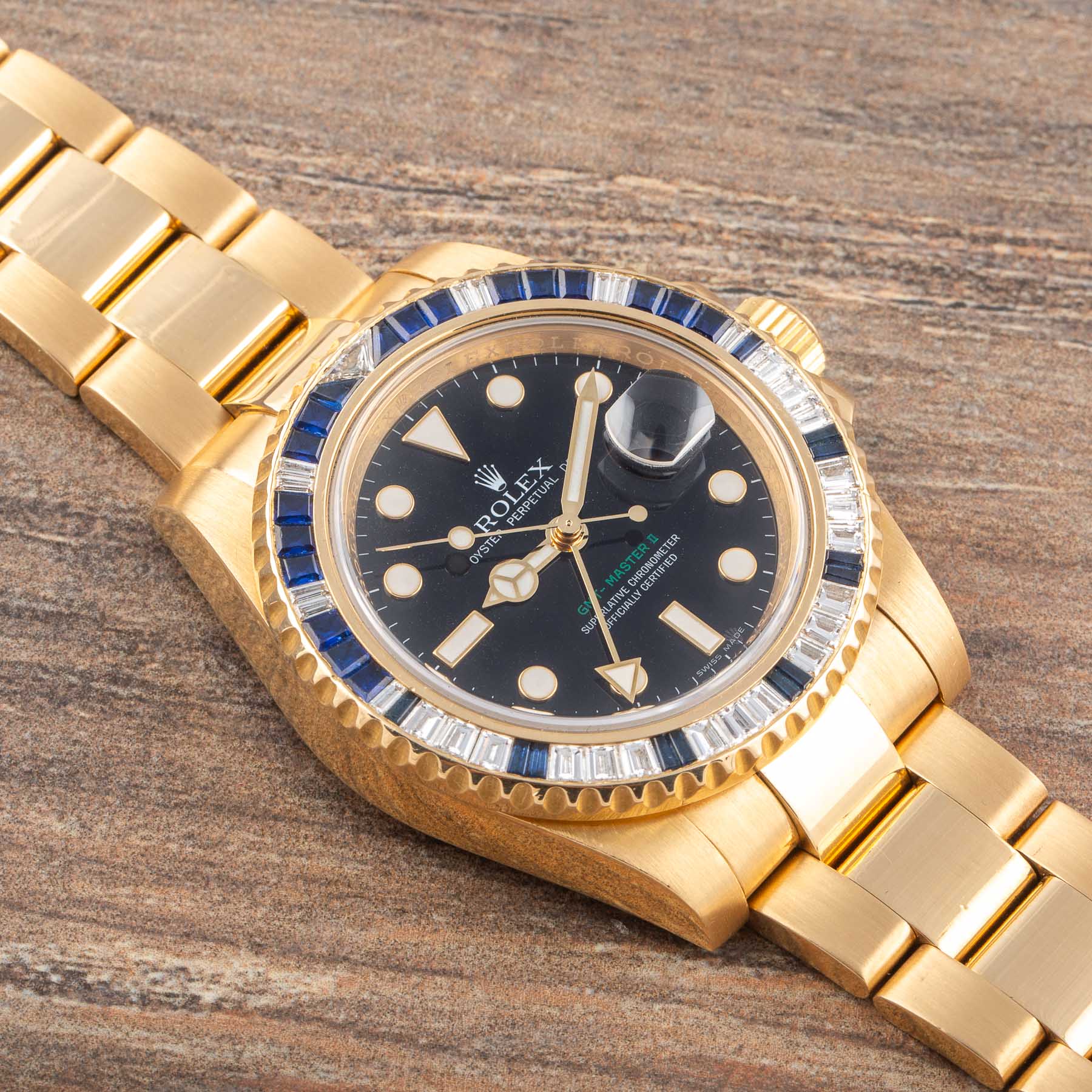Rolex GMT-Master II 116758SA Yellow Gold Oyster Bracelet 40mm - Image 12