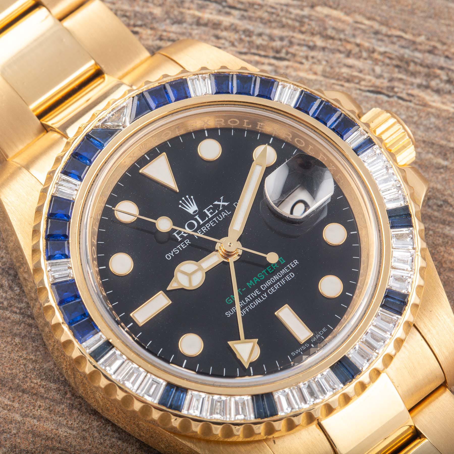 Rolex GMT-Master II 116758SA Yellow Gold Oyster Bracelet 40mm - Image 11