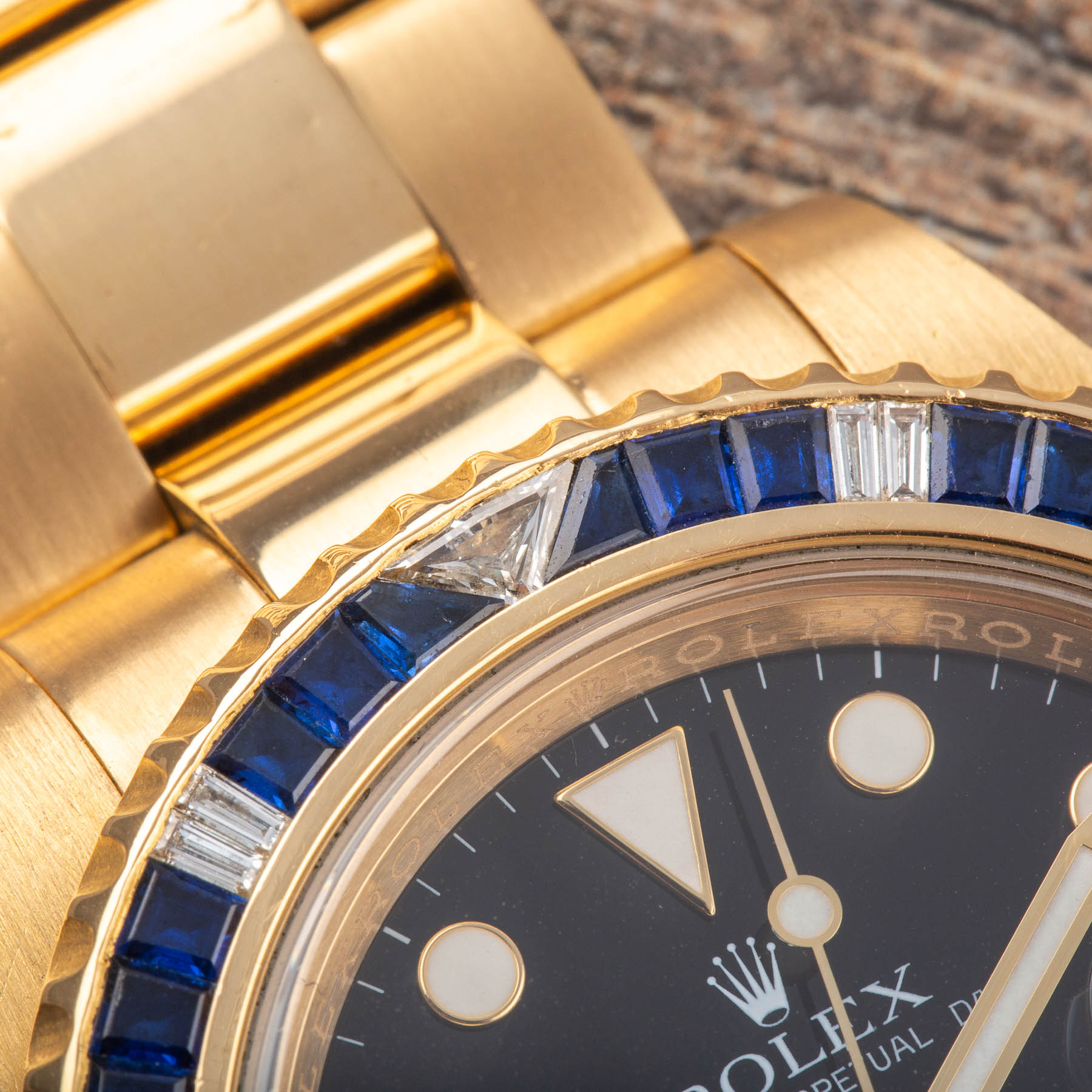 Rolex GMT-Master II 116758SA Yellow Gold Oyster Bracelet 40mm - Image 10