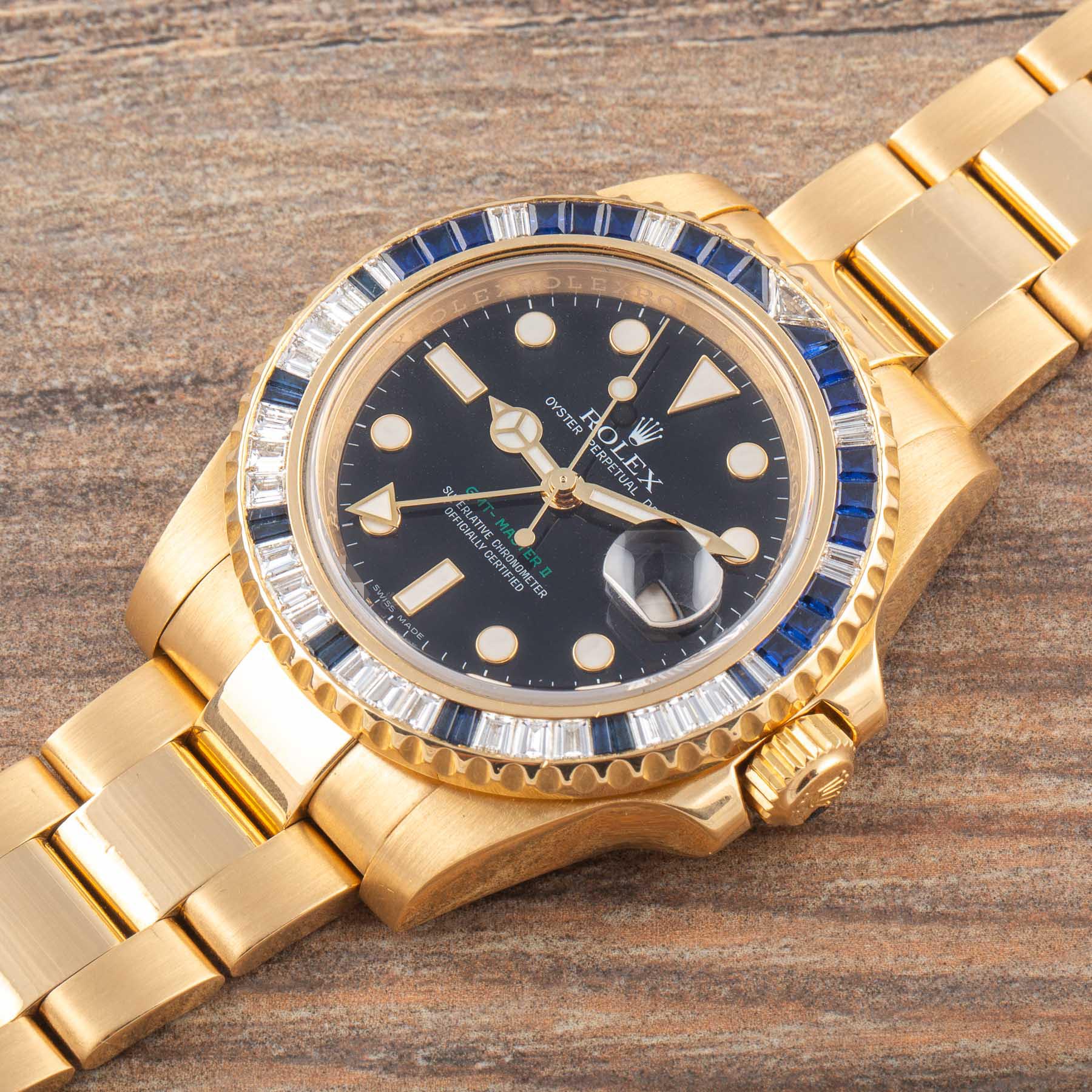 Rolex GMT-Master II 116758SA Yellow Gold Oyster Bracelet 40mm - Image 5
