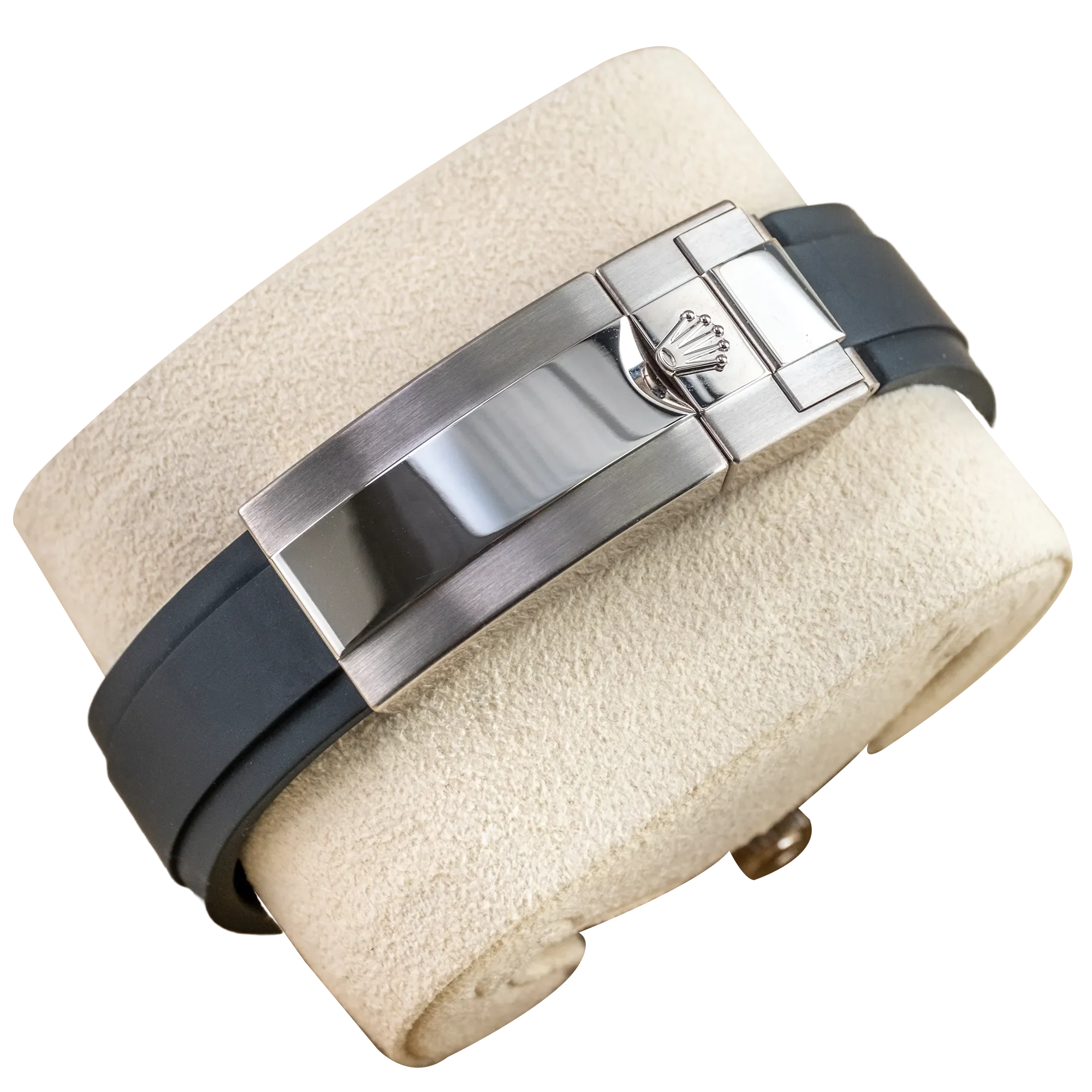 Rolex Yacht-Master Cotton Candy 40mm White Gold Black Dial Oysterflex 126679SABR - Image 5