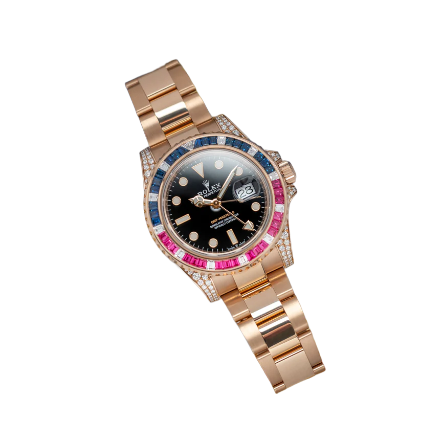 Rolex GMT-Master II 40mm Everose Diamond 126755SARU - Image 5