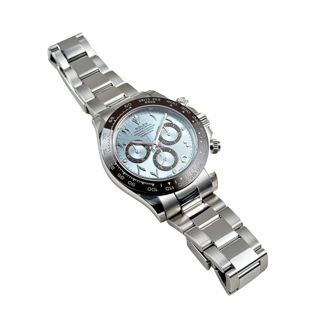 Rolex Daytona 116506 Platinum Ice Blue Arabic Dial 40mm - Image 3
