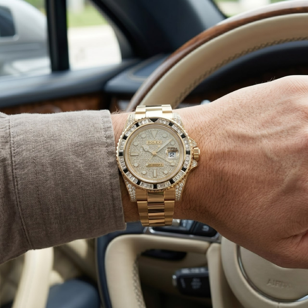 Rolex GMT-Master II 116758SA Automatic Yellow gold Good - Image 2