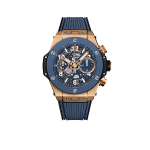 Hublot Big Bang Unico Mat Blue Dial 18K King Gold 42mm 441.OX.5181.RX