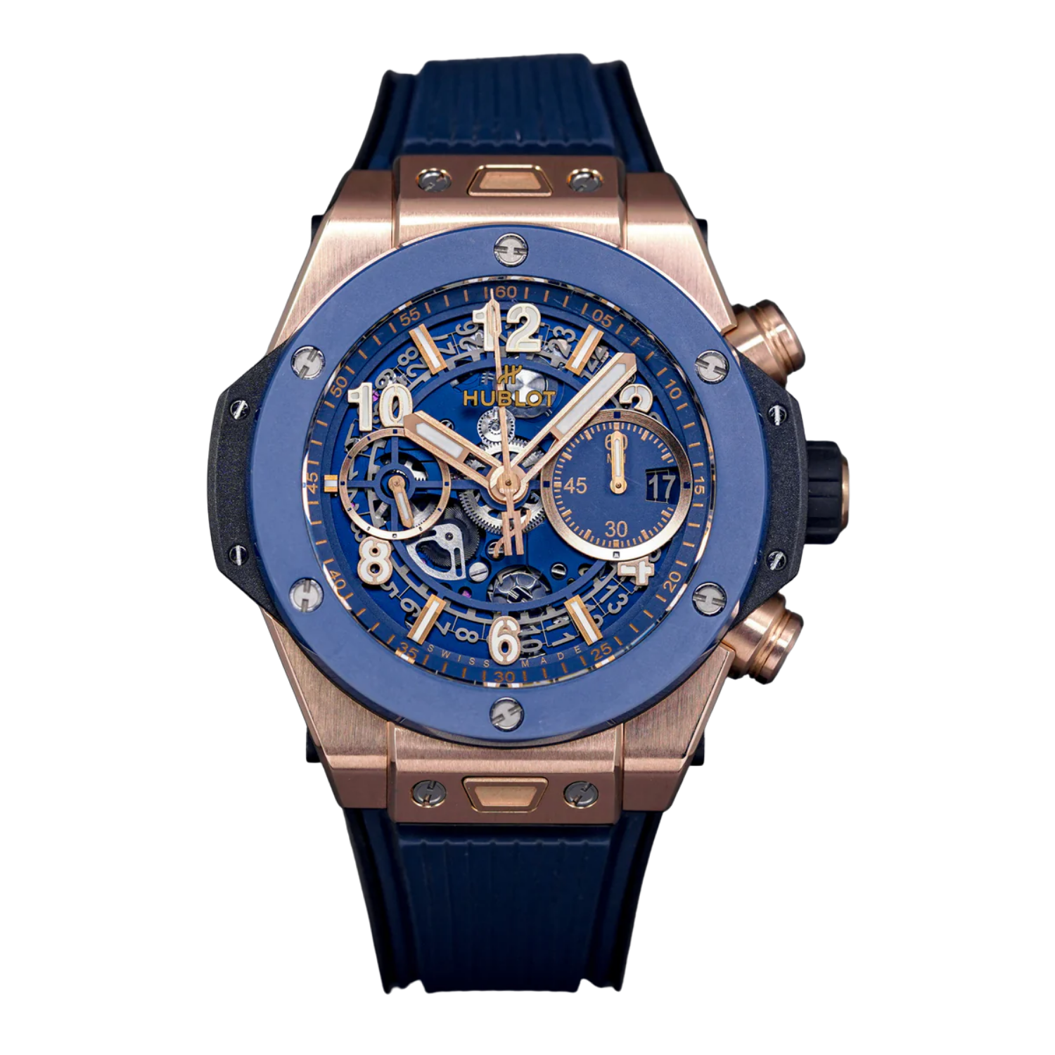 Hublot Big Bang Unico Mat Blue Dial 18K King Gold 42mm 441.OX.5181.RX - Image 5