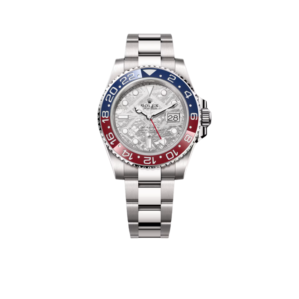 Rolex GMT-Master II Pepsi White Gold Meteorite Dial 126719BLRO-0002 New - Image 7