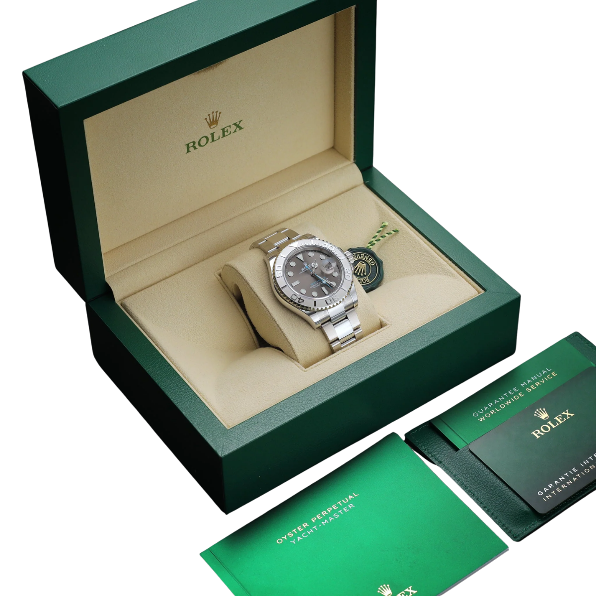 Rolex Yacht-Master 40 mm Dark Rhodium Dial, Stainless Steel Oyster Bracelet Mens Watch M126622-0001 - Image 10