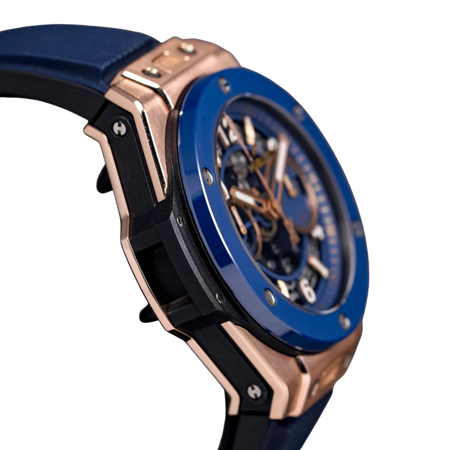 Hublot Big Bang Unico Mat Blue Dial 18K King Gold 42mm 441.OX.5181.RX - Image 2