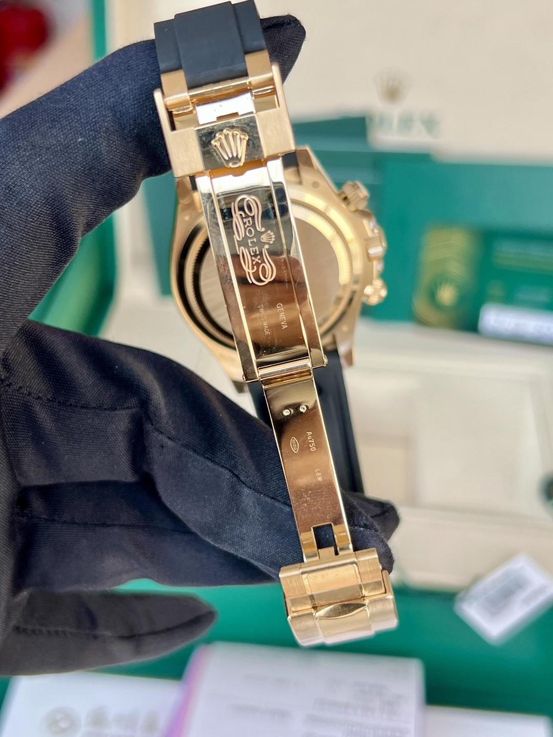 Rolex Cosmograph Daytona Oyster, 40mm, yellow gold and diamonds Reference 126538TBR - Image 8