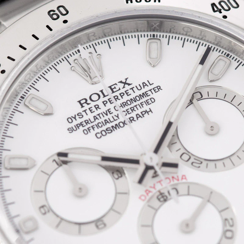 Rolex Cosmograph Daytona 40mm 116520 White APH Dial - Image 13