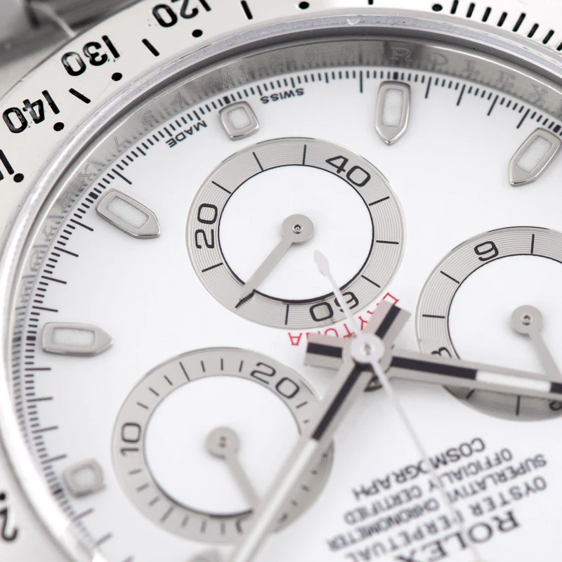 Rolex Cosmograph Daytona 40mm 116520 White APH Dial - Image 11