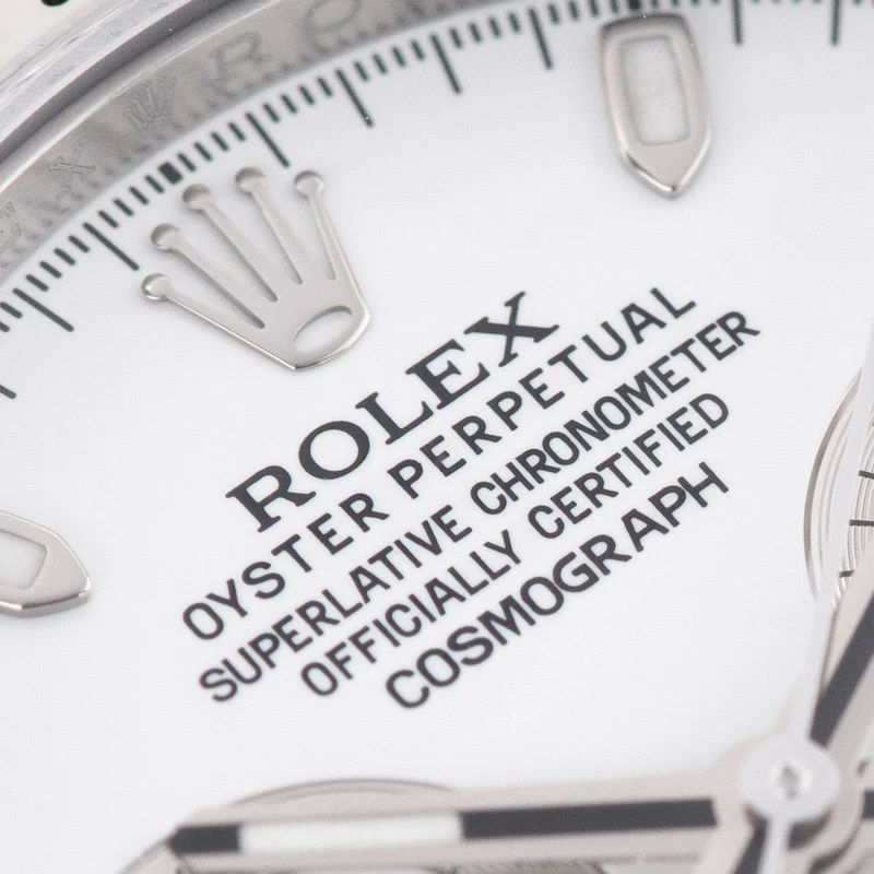 Rolex Cosmograph Daytona 40mm 116520 White APH Dial - Image 8