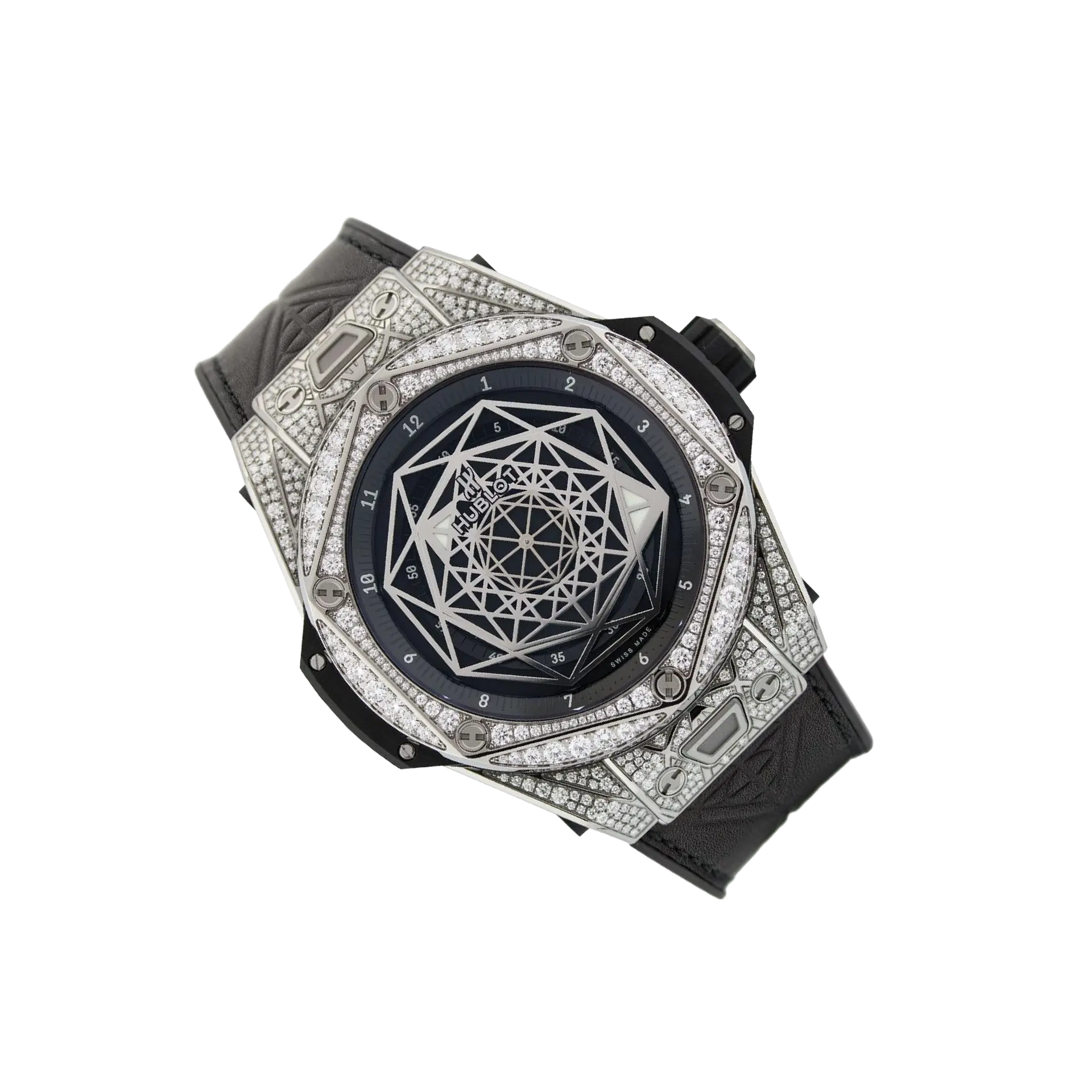 Hublot Big Bang Sang Bleu Diamond Titanium 45mm 415.NX.1112.VR.1704.MXM17 - Image 4