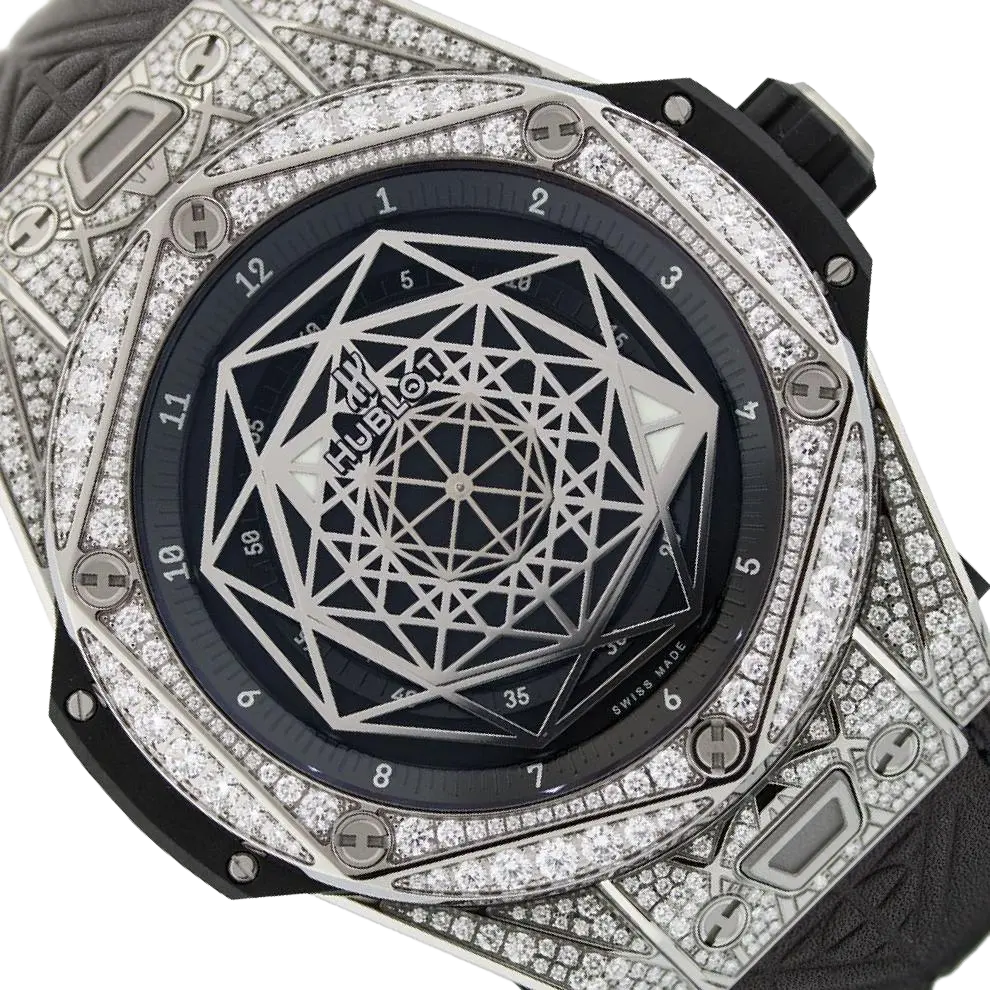 Hublot Big Bang Sang Bleu Diamond Titanium 45mm 415.NX.1112.VR.1704.MXM17 - Image 5