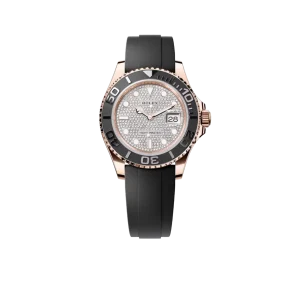 Rolex Yacht-Master 40mm 126655 Rose Gold Pav?? Diamond Dial