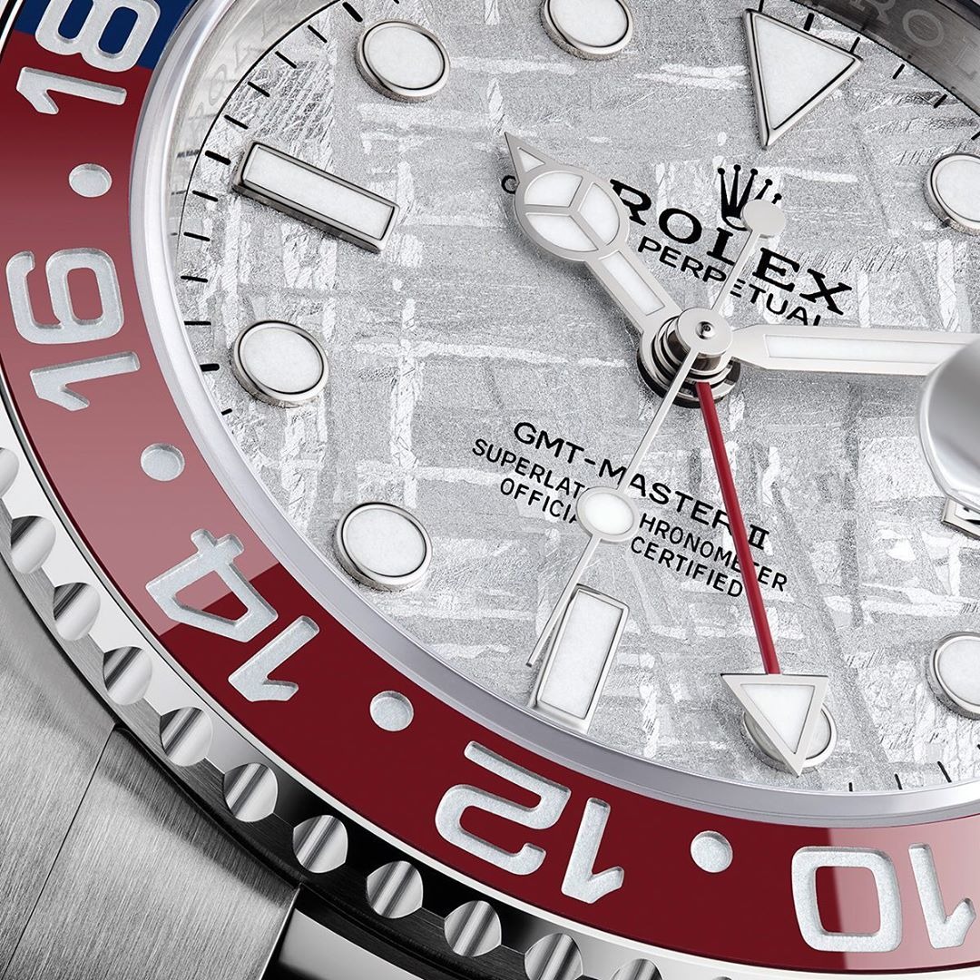 Rolex GMT-Master II Pepsi White Gold Meteorite Dial 126719BLRO-0002 New - Image 3