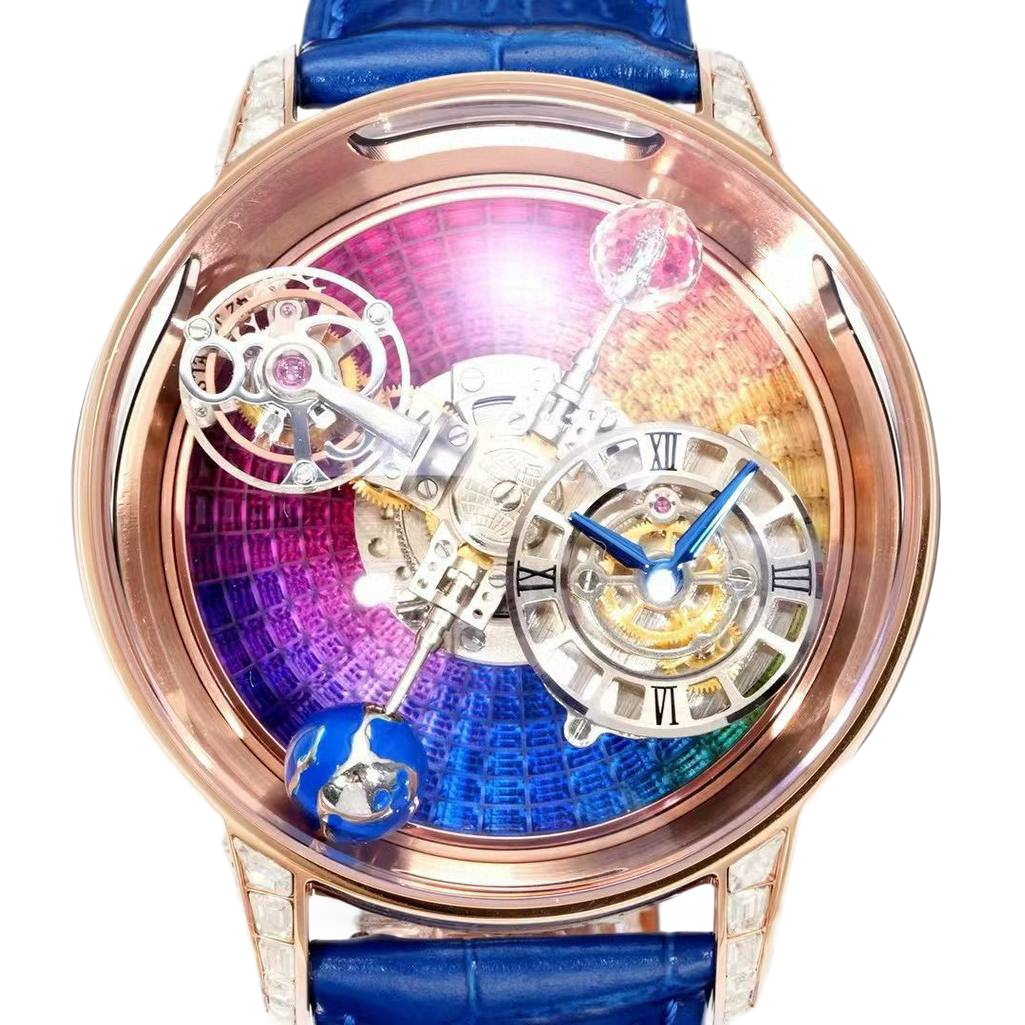 Jacob & Co Astronomia Sky Sapphire 47mm Sapphire Manual Winding AT113.40.AA.AA.A - Image 2