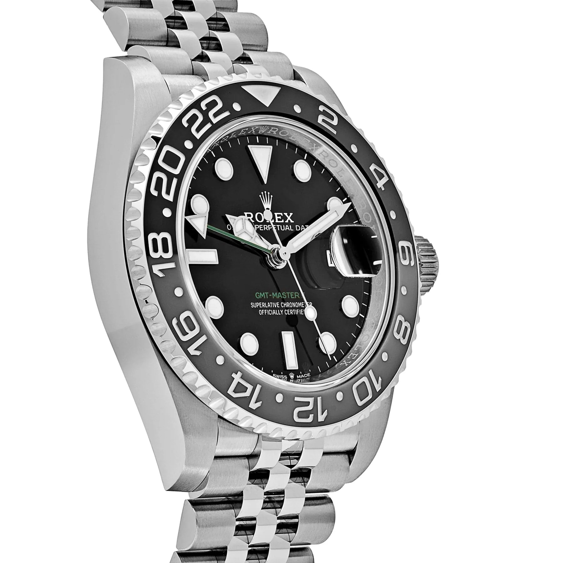 Rolex GMT-Master II 126710GRNR Bruce Wayne Stainless Steel Black Dial Jubilee (2025) - Image 5