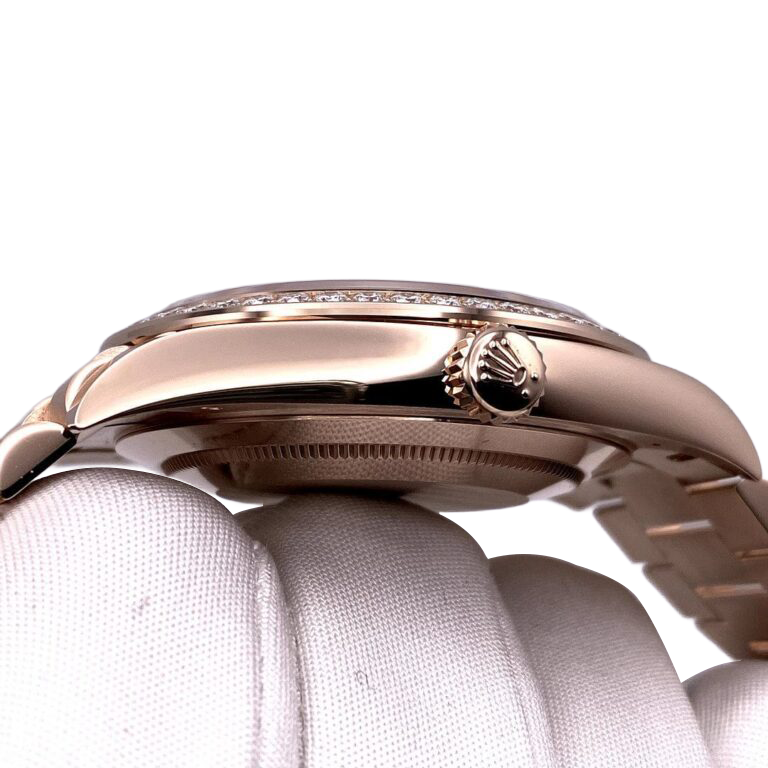 Rolex Day-Date 40mm President Rose Gold Diamond Mens Watch 228345 - Image 3