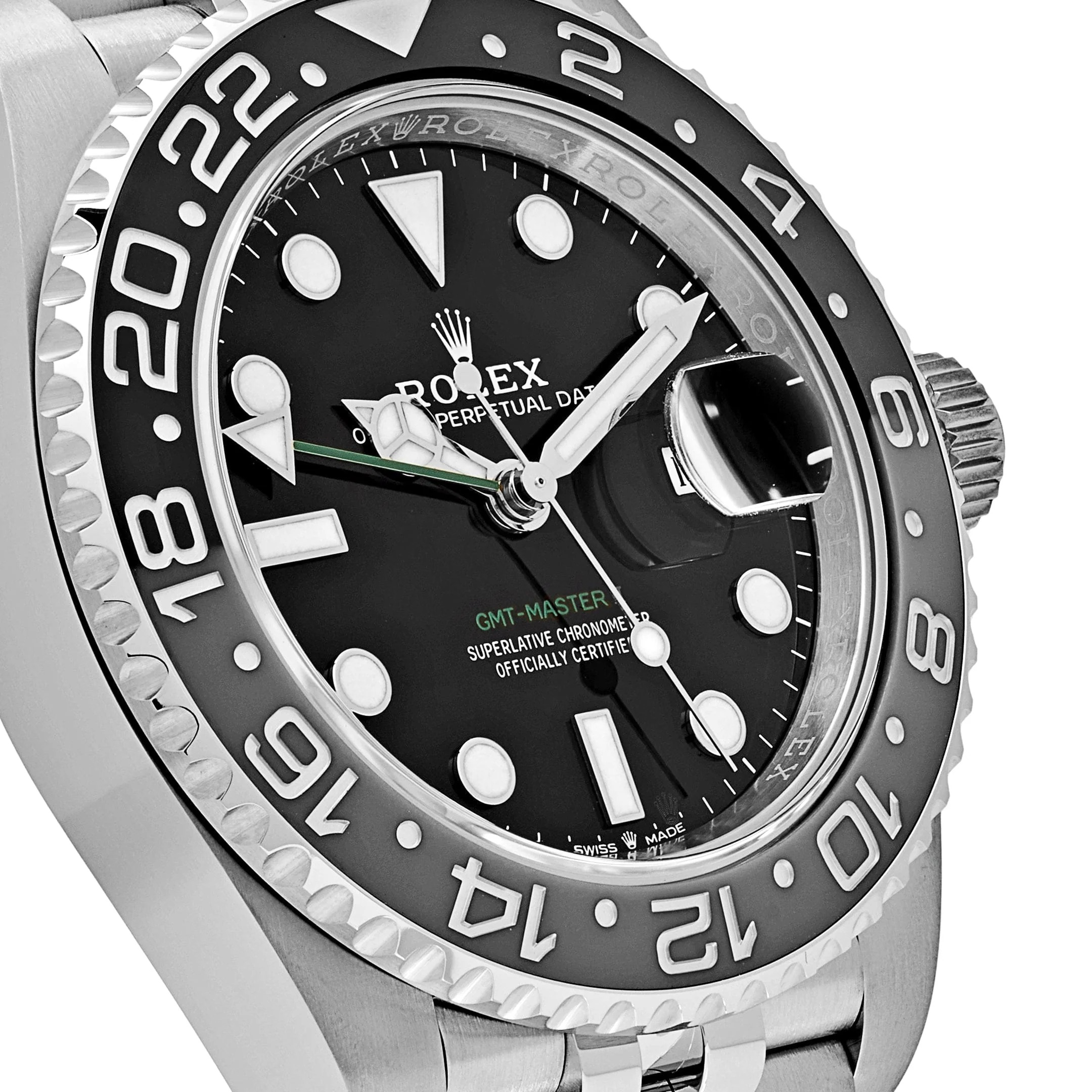 Rolex GMT-Master II 126710GRNR Bruce Wayne Stainless Steel Black Dial Jubilee (2025) - Image 4