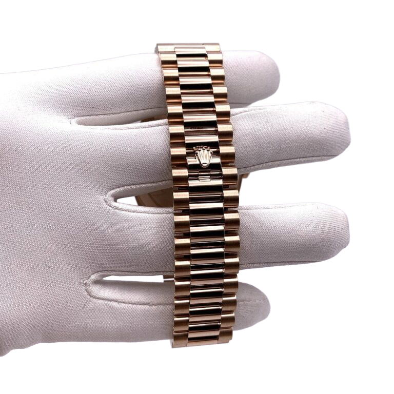 Rolex Day-Date 40mm President Rose Gold Diamond Mens Watch 228345 - Image 5