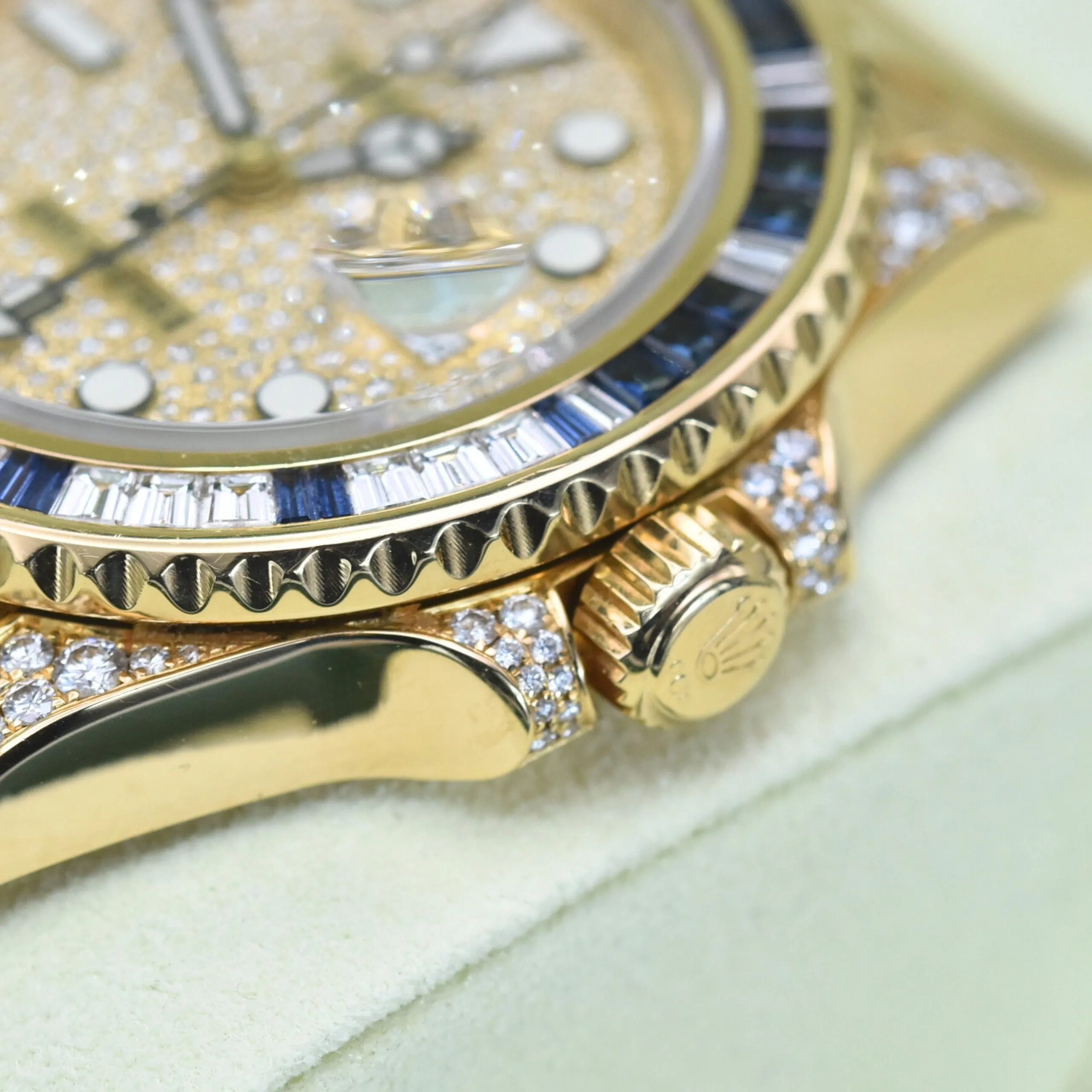 Rolex GMT-Master II 116758SARU Pave Diamond Dial 40mm - Image 7