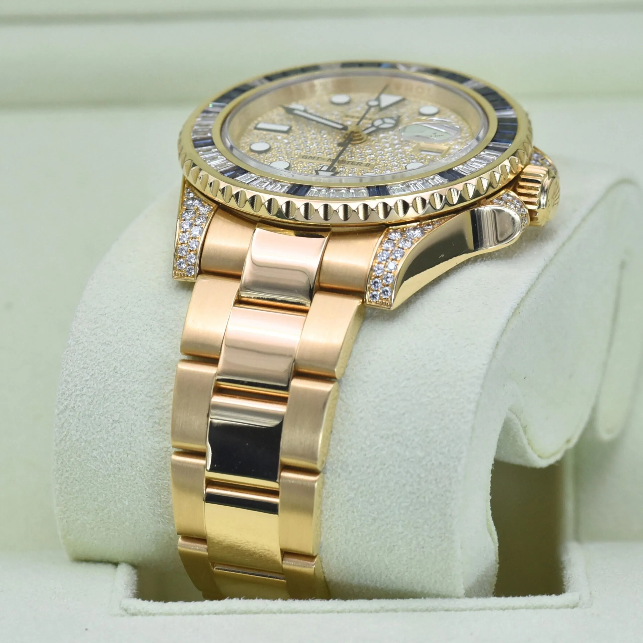 Rolex GMT-Master II 116758SARU Pave Diamond Dial 40mm - Image 8