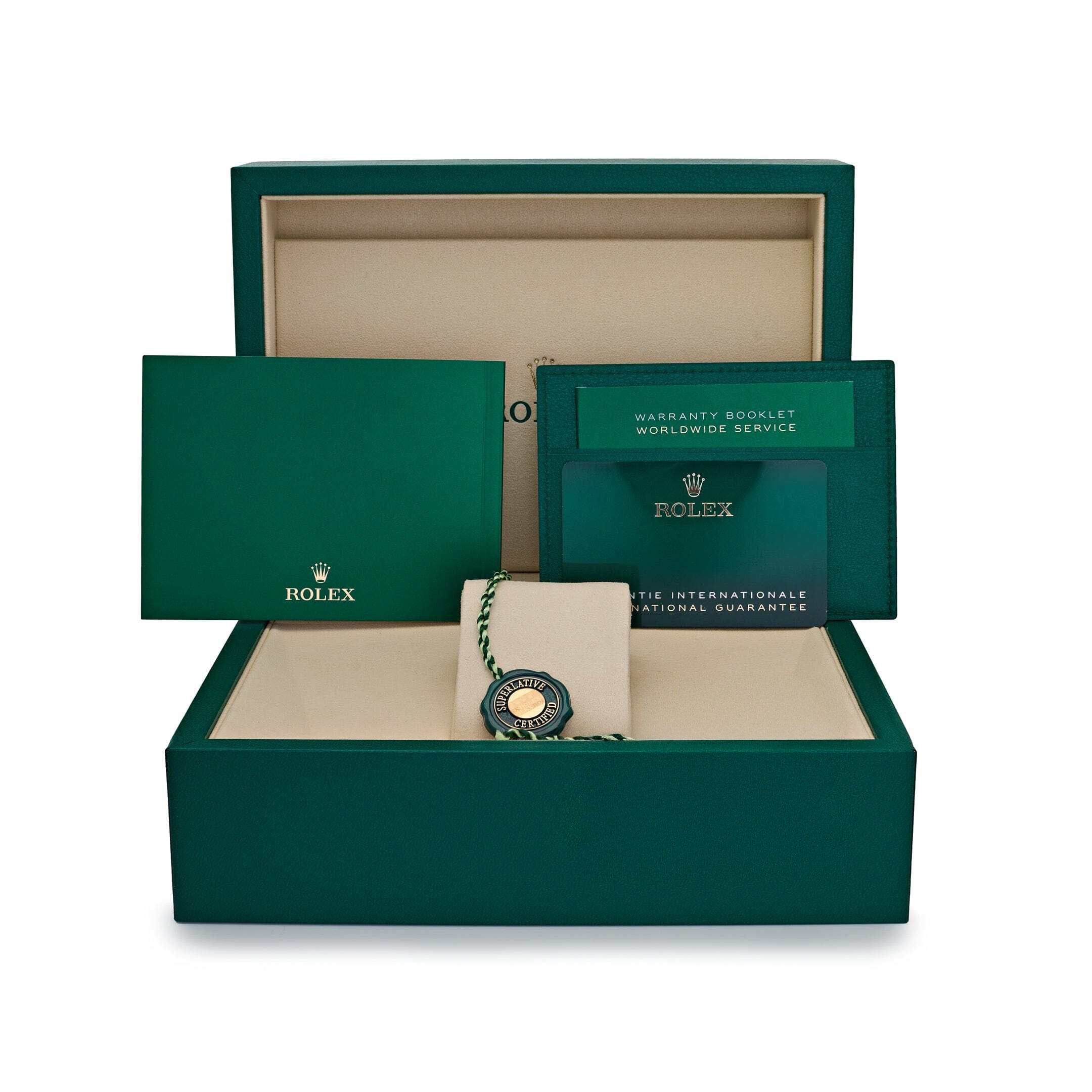 Rolex Day-Date 40mm Green Roman Yellow Gold 228238 - Image 9