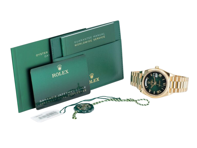 Rolex Day-Date 228238 Green Smoke Dial 40mm - Image 6