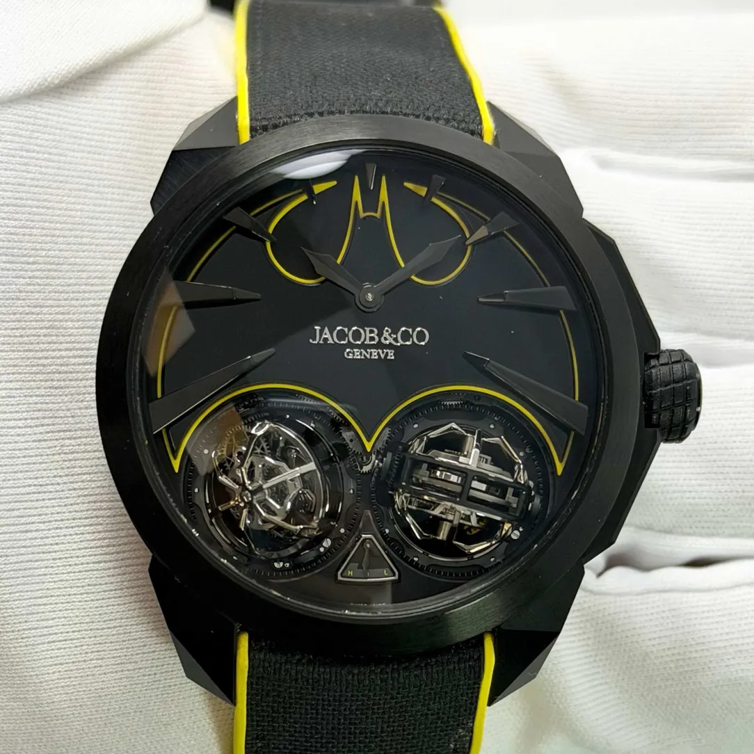 Jacob & Co Gotham City 46mm Titanium DLC Sapphire Crystal DC100.21.AB.AB.A - Image 2