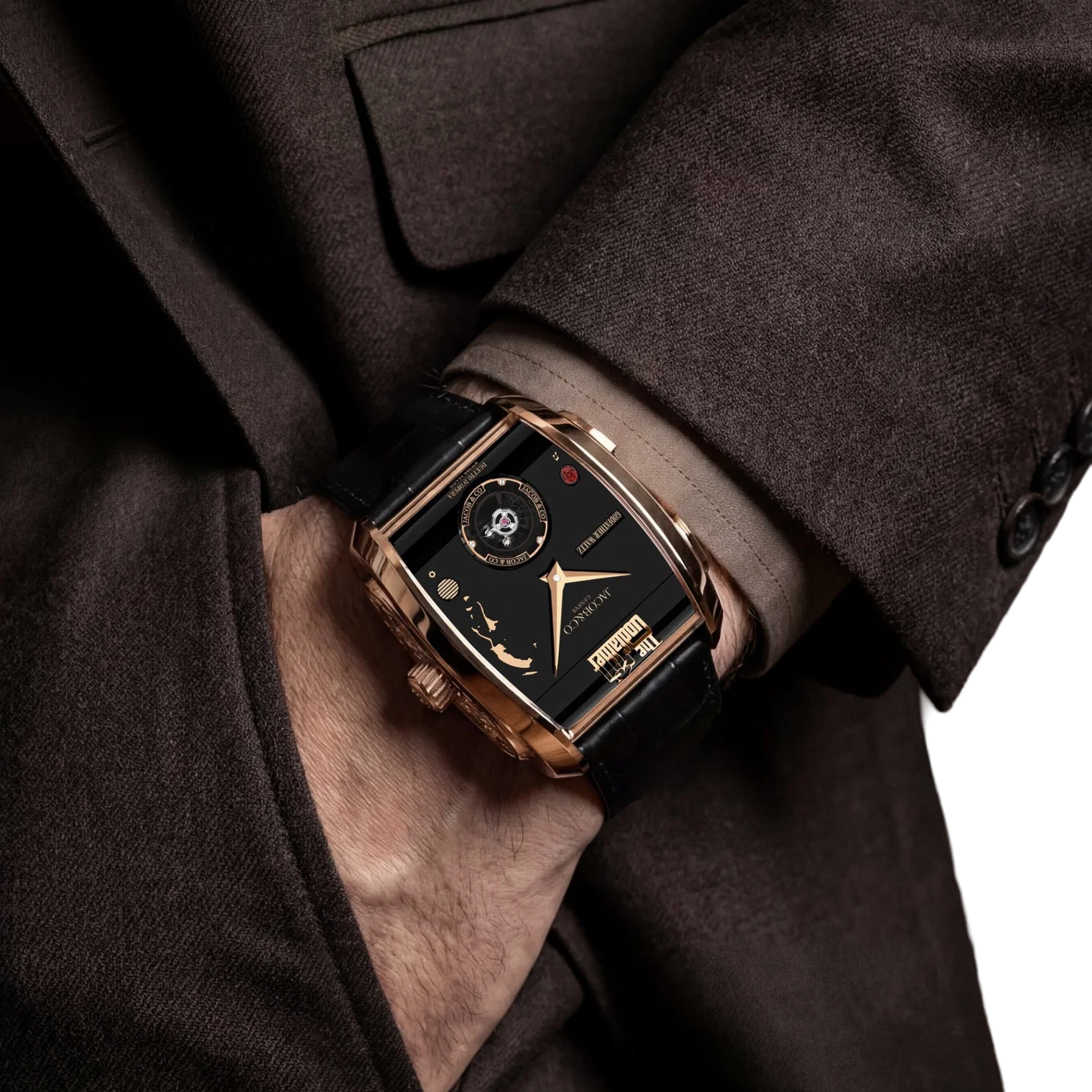 Jacob & Co The Godfather II 44 x 42mm Rose Gold Manual Winding OP200.40.AA.AB.ABALA - Image 7
