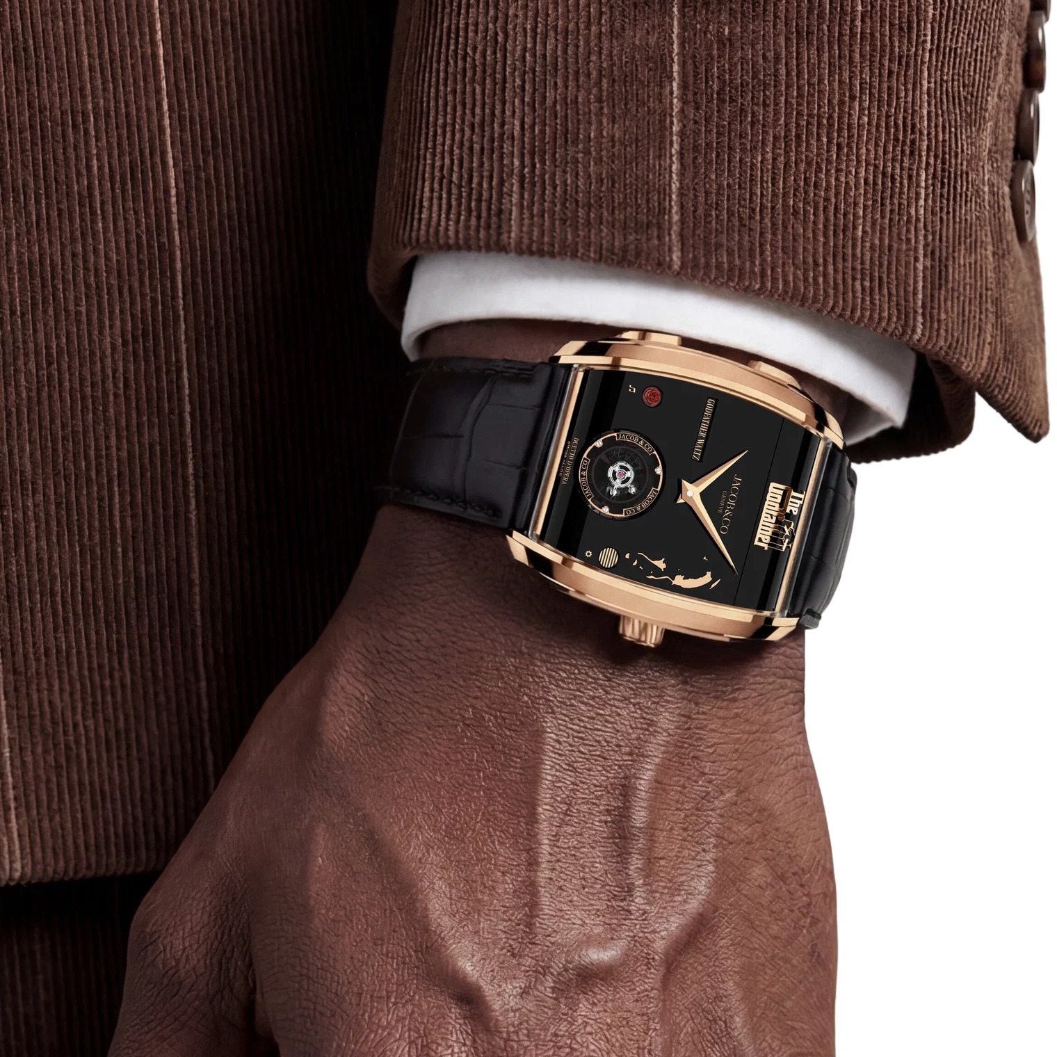 Jacob & Co The Godfather II 44 x 42mm Rose Gold Manual Winding OP200.40.AA.AB.ABALA - Image 10