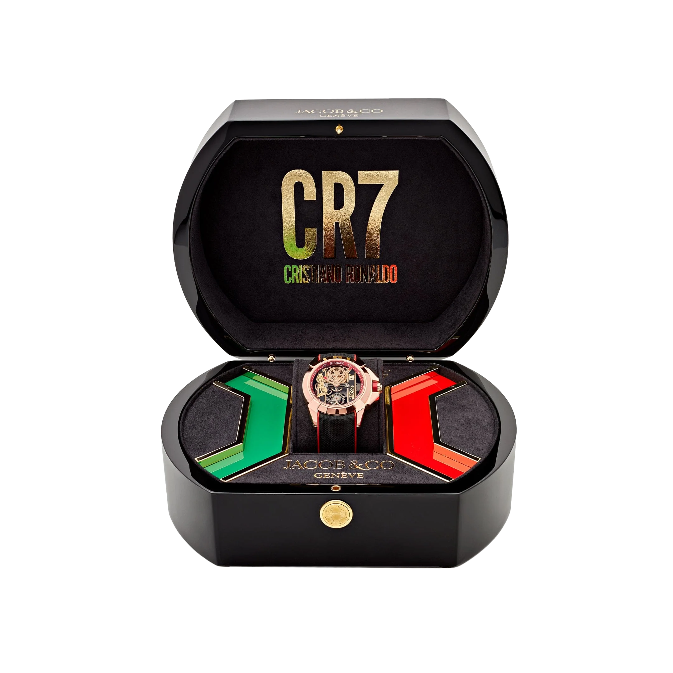 Jacob & Co. V2 CR7 Epic X Collection 44mm EX120.43.AE.AA.A Flight of CR7 Rose Gold Limited Edition - Image 8