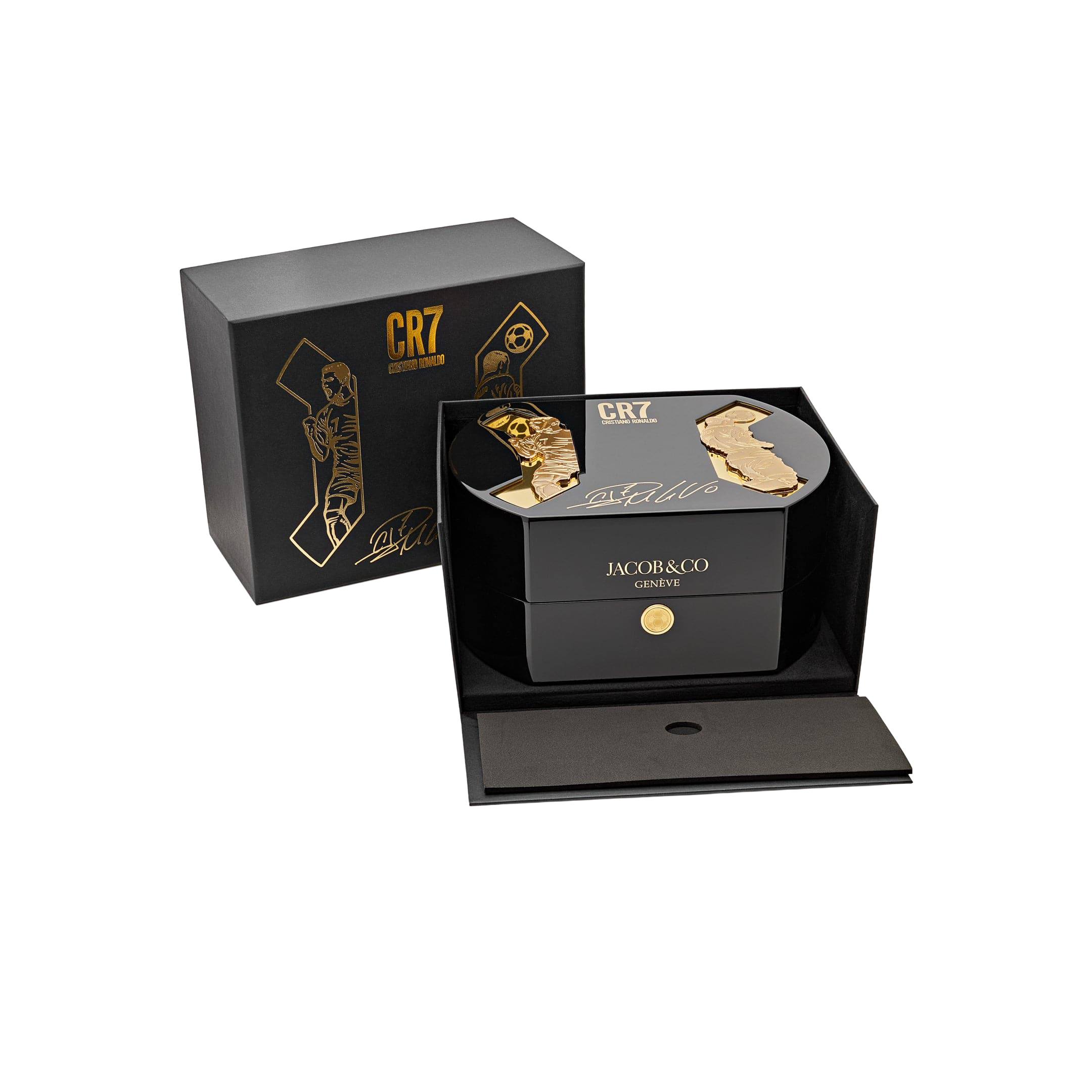Jacob & Co. V2 CR7 Epic X Collection 44mm EX120.43.AE.AA.A Flight of CR7 Rose Gold Limited Edition - Image 9