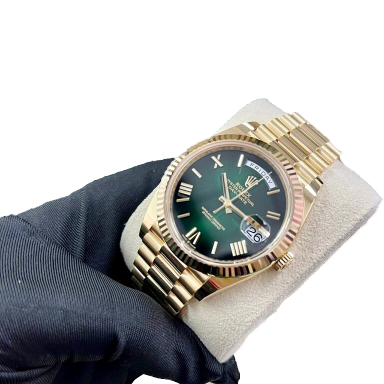Rolex Day-Date 228238 Green Smoke Dial 40mm - Image 4