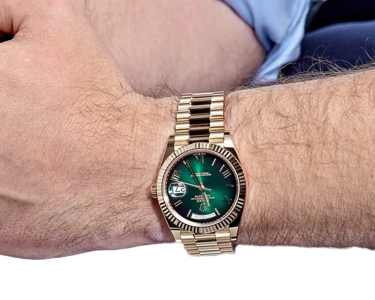 Rolex Day-Date 228238 Green Smoke Dial 40mm - Image 5