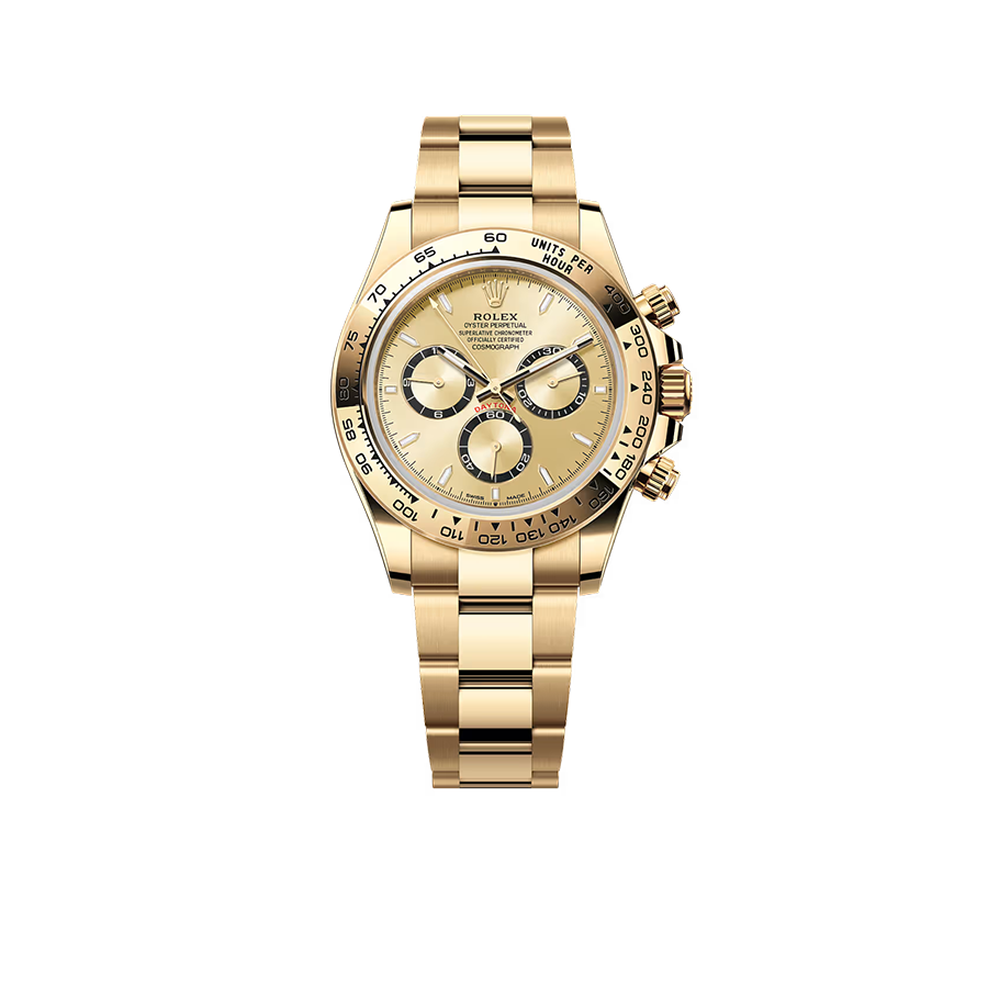 Rolex Daytona 40mm Yellow Gold Golden Dial Champagne m126508-0005