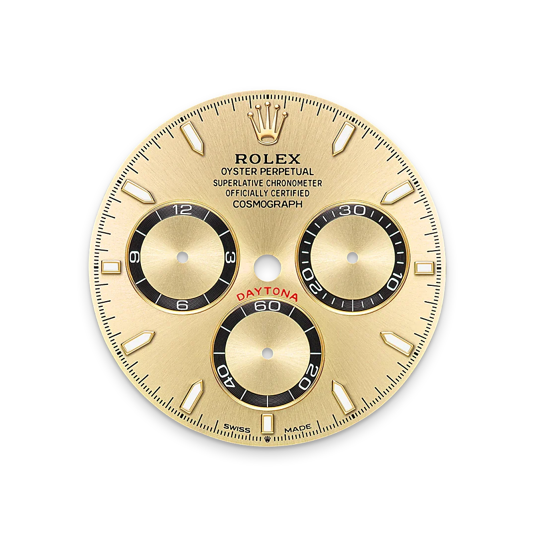 Rolex Daytona 40mm Oyster Perpetual Yellow Gold with Golden Dial M126518LN-0010 - Image 3