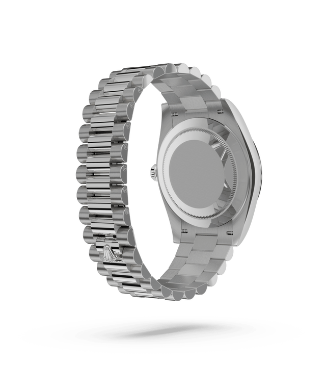 Rolex Day-date Oyster Perpetual 40mm White Gold Blue Ombr?? Dial, Fluted bezel M228239-0076 - Image 4