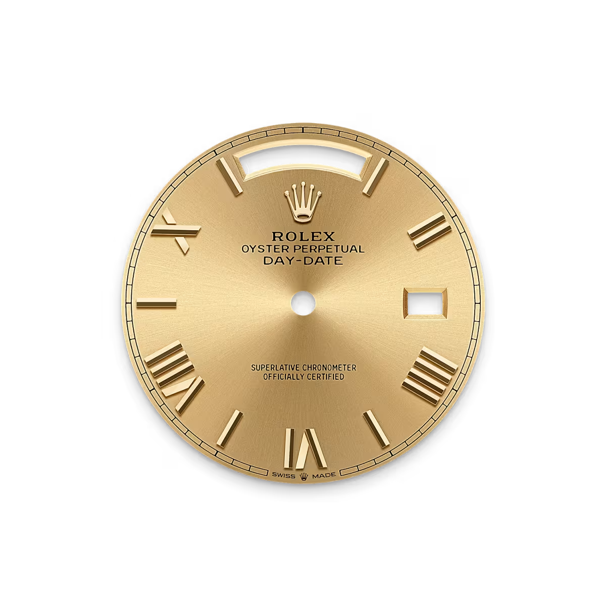 Rolex Day-Date 40 228348RBR Yellow Gold Diamond Bezel Champagne Roman Dial - Image 5