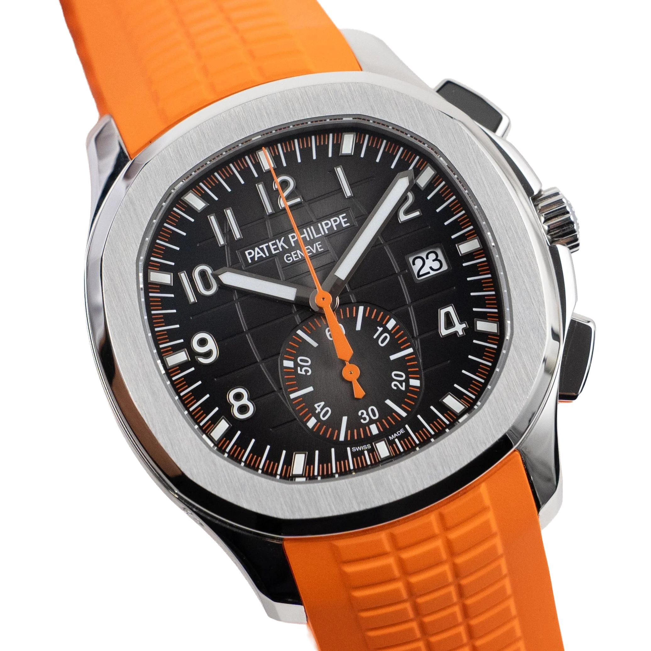 Patek Philippe Aquanaut 42mm 5968A-001 Stainless Steel Black Dial - Image 4