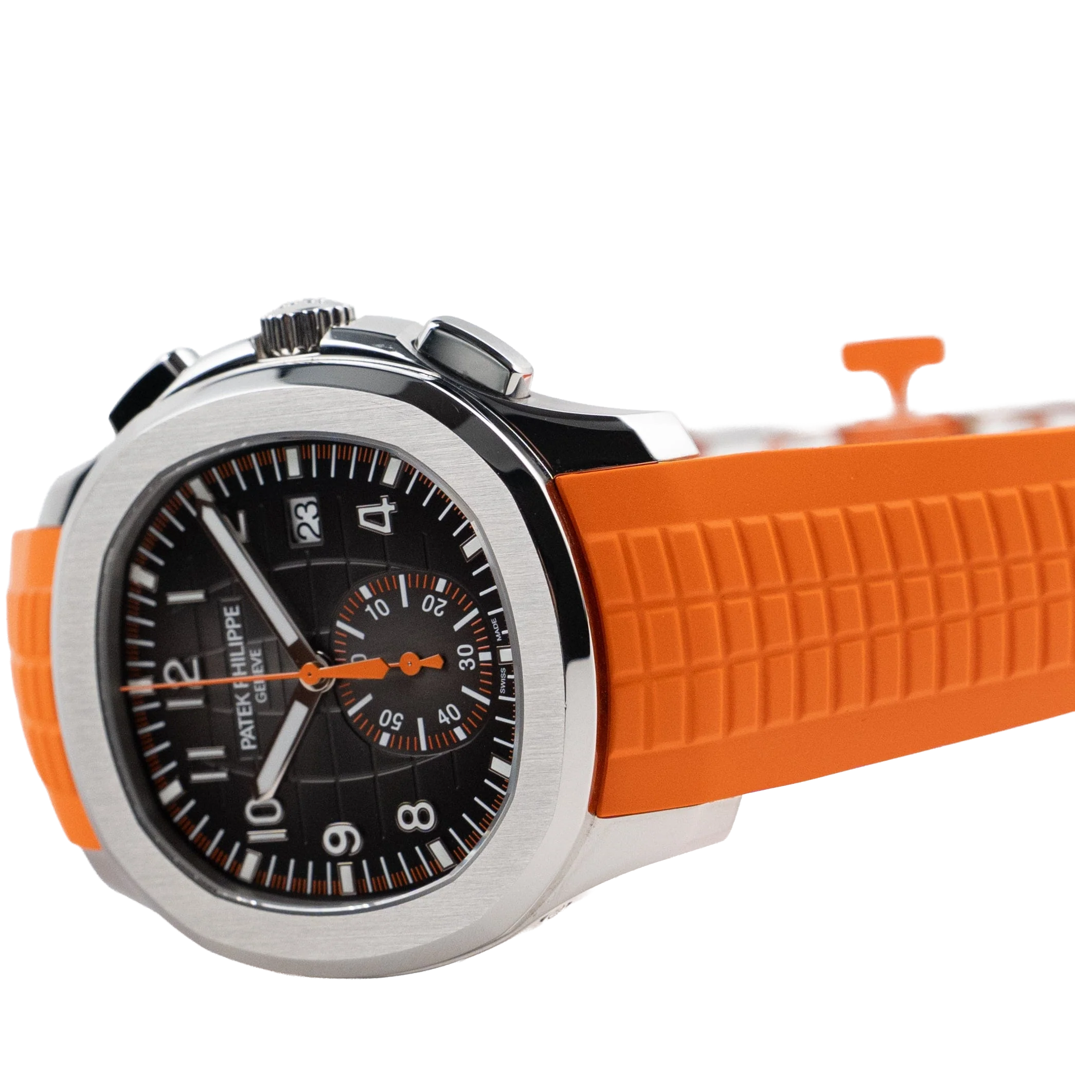 Patek Philippe Aquanaut 42mm 5968A-001 Stainless Steel Black Dial - Image 5