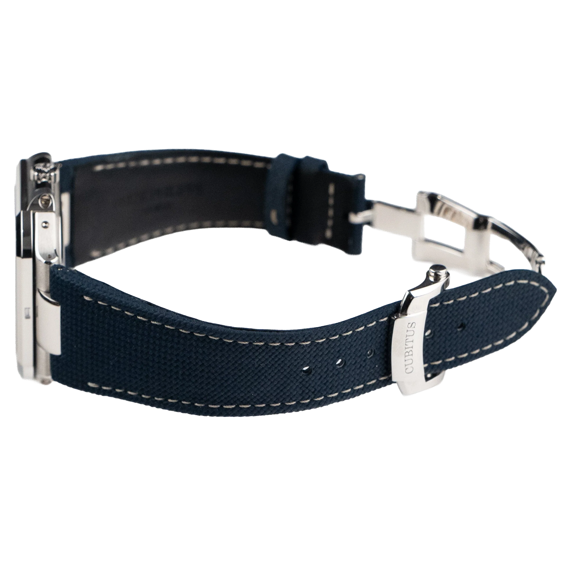 Patek Philippe Cubitus 45mm 5822P-001 Platinum Blue Dial Moon Phase - Image 10