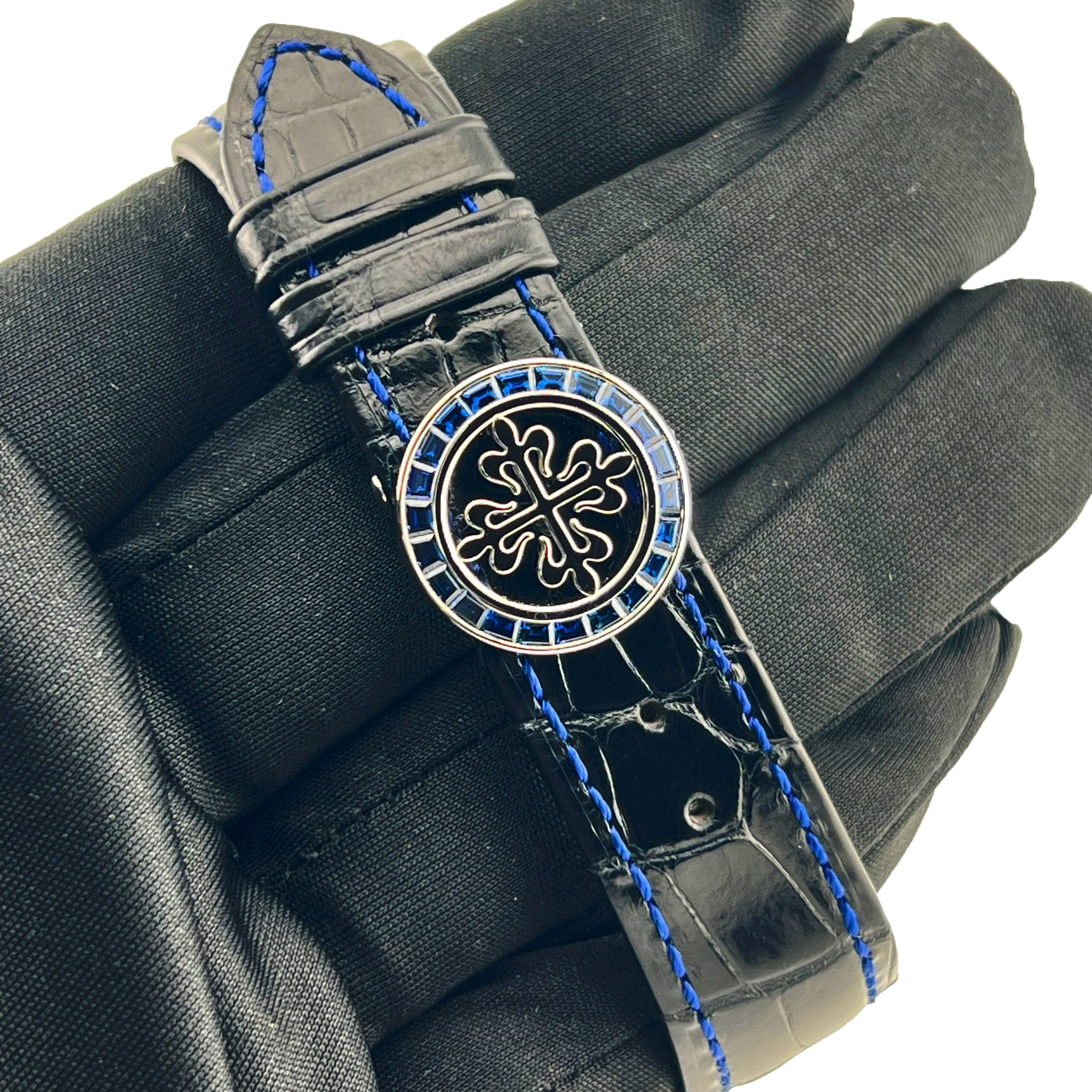Patek Philippe Grand Complications 41mm 5271/11P-010 Perpetual Calendar Chronograph Platinum Baguette Sapphires - Image 11